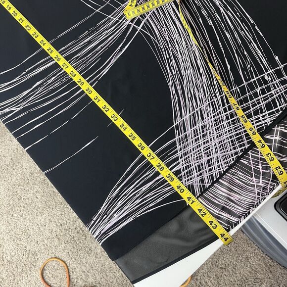 Lane Bryant Dress Womens Fourteen Black Midi Office Party Babydoll Whimsigoth - Picture 9 of 12